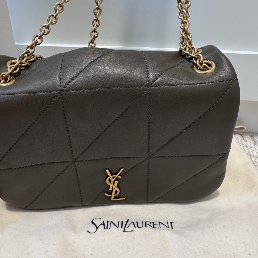 Saint Laurent Quilted Shoulder Bag - Picture 3 of 17